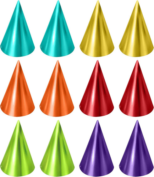 Adorox Assorted Kids Birthday Party Hats