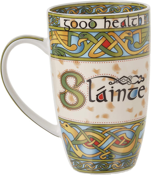 Irish Weave Ceramic Mug Collection, Slainte