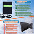 2pcs 6.2ft 8.8"6.7" Heated Outdoor Faucet Covers for Winter, Heavy Duty Water Spigot Socks with Cable Energy Saving