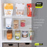 Smart Design Stacking Cabinet Shelf Rack - Extra Large 22 x 10 Inch - Steel Metal Wire Organizer for Kitchen