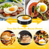 3.5'' Stainless Steel Egg Cooking Rings with Silicone Handle, Nonstick Egg Molds for Frying Eggs & Mcmuffins