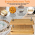 Glowgath Tofu Press,Large Bamboo Tofu Press with Tofu Strainer,Drip Tray and Cheesecloth, BPA Free,Easy to Clean,Easily