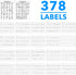 24 4oz SpaceAid Pcs Spice Jars with Labels, Empty Glass Spice Bottles, Minimalist Farmhouse Spice Labels Stickers