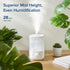 LEVOIT Top Fill Humidifiers for Bedroom, 2.5L Tank, Quiet Cool Mist Air Humidifier for Home, Auto Shut-off