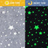 2 47 59 Inch Pcs Glow in the Dark Throw Blanket Christmas Birthday Gifts for Kids, Flannel Fleece Soft Warm Kid Throw