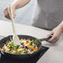 Zeal Scratch Non-Stick Cooking Spoon, Silicone, Cream, 30 cm