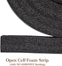 Yotache Window Air Conditioner Foam Insulation Strip, 2 Pcs 1 X 1 Inch Weather Seal Strip, 13 Feet Long