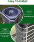 Universal Air Conditioner Cover for Outside Unit, Mesh AC Covers for All Season Protection (36" x 36")