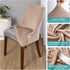 2 Pack TOPCHANCES Velvet Wingback Side Chair Cover,Stretch Banquet Chair Cover Arm Chair Protector Accent Chair Covers