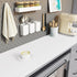 Drawer Liner, Waterproof & Oil-Proof Shelf Liners for Kitchen Cabinet, Non-Slip PVC Material for Countertop White 11.8