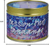 Bomb Cosmetics Passionfruit Fandango Scented Tin Candle, Passionfruit & Citrus Zest Fragrance, 30-35 Hour Burn