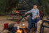 Nexgrill Extendable Grill Fork Roasting Stick, 2-Pack, Dual Fork for BBQs, Tailgating, Camping, Outdoor Cooking,
