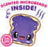 Scentco Smillows - Patented Gourmet Scented Stuffed Plush Pillows (Grape Jelly)- Accent, Throw, Decorative, Fun Pillows