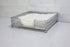 Home Basics Chrome Plated Steel Infinity Collection Flat Napkin Holder Organizing Stand, Elegant Design, Silver Chrome
