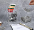 Kamehame Acrylic Boxes for Display, 3 Pack Clear Plastic Square Cube, 3.3x3.3x3.3Inch Small Storage Boxes with Lid