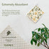 Swedish Dishcloths for Kitchen: 8 Pack Reusable Non-Scratch Paper Towels, Super Absorbent Biodegradable Sponge Cloths