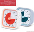 TIME TIMER Home MOD Neutral Cases, Classroom Learning Tool, Silent Operation Desk Clock, 2-Pack