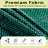 3 Packs 72 Remiawy Reusable Yard Waste Bags, Gallons Lawn and Leaf Garden Bags with Reinforced Carry Handles Heavy Duty