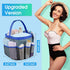 Attmu Portable Mesh Shower Caddy for College Dorm Room Essentials, 8 Pockets, Quick Dry