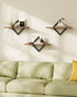 Set 3 TBJ03P3BF CHOEZON Floating Shelves for Wall, of Hanging Shelves, Wall Decor Display Shelves for Living Room