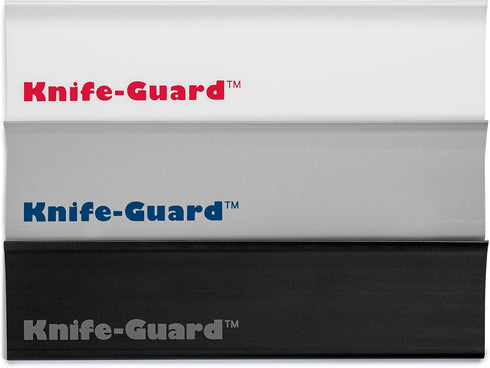 Friction Gripping Knife Guard (6.5 inches x 1 inch, Black) by Knife-Guard