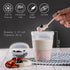 4 Pack 20 oz Set Crystalia On The Go Yogurt Parfait Cups with Lids & Spoons, BPA FREE Reusable Yogurt Containers, Take