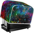 Colorful Galaxy Print Toaster Cover with Handle, Universal Size Dustproof Cover for 2 Slice Toaster and Microwave Oven