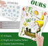 Mfault 9 Sheets Spring Gnomes Flowers Window Clings, Floral Glass Stickers Decals for Home Kitchen Decor