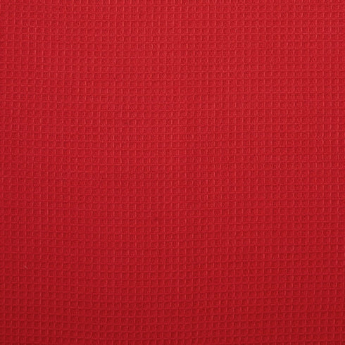 DII Assorted Woven Kitchen Set, 5 Piece, Red, Dishtowel 18x28, Dishcloth 13x13