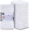 Utopia Cotton Bar Mops, Pack of 12, 16 x 19 Inches, Super Absorbent White Multi-Purpose Cleaning Towels