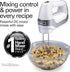 Hamilton Beach Professional 5-Speed Electric Hand Mixer, High-Performance DC Motor, White with Storage Case