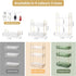 3 Countertop Akinbas Tier Bathroom Organizer Makeup Perfume Tray Skincare Organizer for Bathroom Dresser Vanity (White)