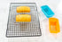 Bakerpan Silicone Mini Loaf Pans for Baking, 4.5 Inch Reusable Baking Mold, Set of 4 Mini Cake Pans