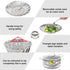 Stainless Steel Steamer Basket - Expandable Vegetable Steam Baskets for Various Size Pots (5.5" to 9.3")