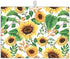 Summer Sunflowers Dish Drying Mats, 18x24 Inch Ultra Absorbent Microfiber Dishware Pad for Kitchen Counter Decor