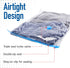 10 Pack Medium Vacuum Storage Bags for Comforters, Blankets & Clothes Compression Bags with Hand Pump