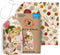 Bee's Wrap Vegan Beeswax Wraps - Organic Meadow Magic Sandwich Wrap, Reusable Bread Bags Made in USA, Eco-Friendly