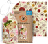 Bee's Wrap Vegan Beeswax Wraps - Organic Meadow Magic Sandwich Wrap, Reusable Bread Bags Made in USA, Eco-Friendly
