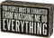 Primitives by Kathy 28618 Lattice Trimmed Box Sign, 20 x 17-Inches, Must Be Exhausted