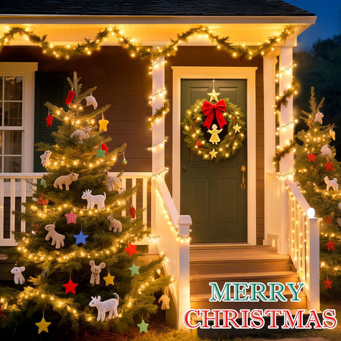 39 100 Minetom LED Christmas Lights for Indoor, FT LED Christmas Tree Lights w/Remote,USB Powerd,Plug Adapter Included