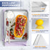 Joyfair 10.4 Inch Toaster Oven Pan with Rack Set, Stainless Steel Cookie Pan, Nonstick Bakeware