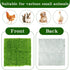 Generic Set 1212"-Washable (6 Pack) Chicken Nesting Pads Artificial Grass Nesting Pads-for Chickens Coopsfor Chicken
