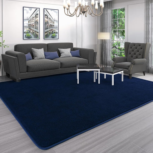 AROGAN Shag Runner Rug for Hallways - 2x6 Feet Washable Memory Foam Indoor Fluffy Throw Rug