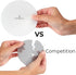 Jar Opener (4PK) - Rubber Gripper for Weak Hands, Non-Tear Bottle Opener for Arthritic Hands