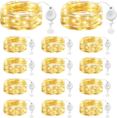 Brightown 14 Pack LED Fairy Lights Battery Operated String Lights, 7ft 20LED