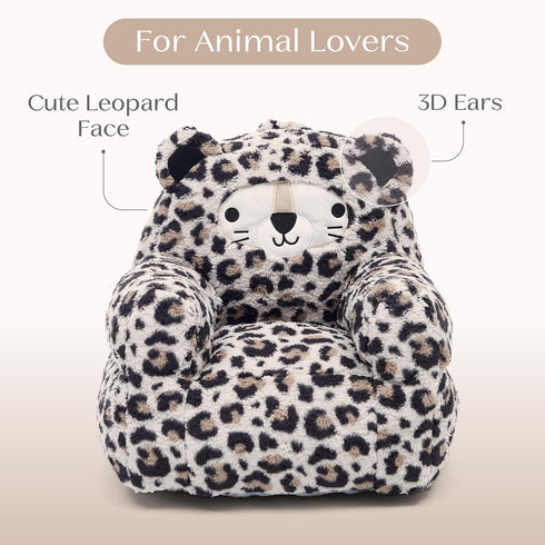 Cozee Delta Children Buddy Chair, Leopard