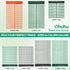 4'x50'/7.5LB Ohuhu Plastic Garden Fence Safety Fence, Reusable Netting Plastic Mesh Fence Roll, Temporary Fencing