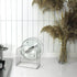 Stainless Steel Wire Cutting Board Holder, Kitchen Organizer with 2 Sections