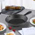 6 Inch Cast Iron Skillet, Pre-seasoned Frying Pan with Drip-Spouts for Indoor and Outdoor Cooking