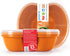 Preserve 46107 FBA_1211838 Square Food Storage Container, Set of 2, 25 Ounce Capacity, Orange
